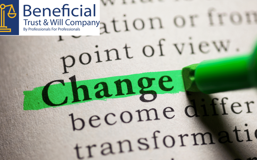 2025: A Year of Change in Wills, Estate Planning & Inheritance Law